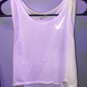 Nike cropped tank top